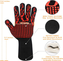 Load image into Gallery viewer, Heat Resistant BBQ Mitts
