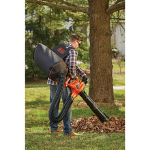 Load image into Gallery viewer, BLACK+DECKER BEBL7000 3 in 1 Corded Electric Leaf Blower, Leaf Vacuum &amp; Mulcher
