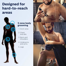 Load image into Gallery viewer, PHILIPS BG5020/15 Bodygroom Series 5000 Showerproof Groin and Body Trimmer

