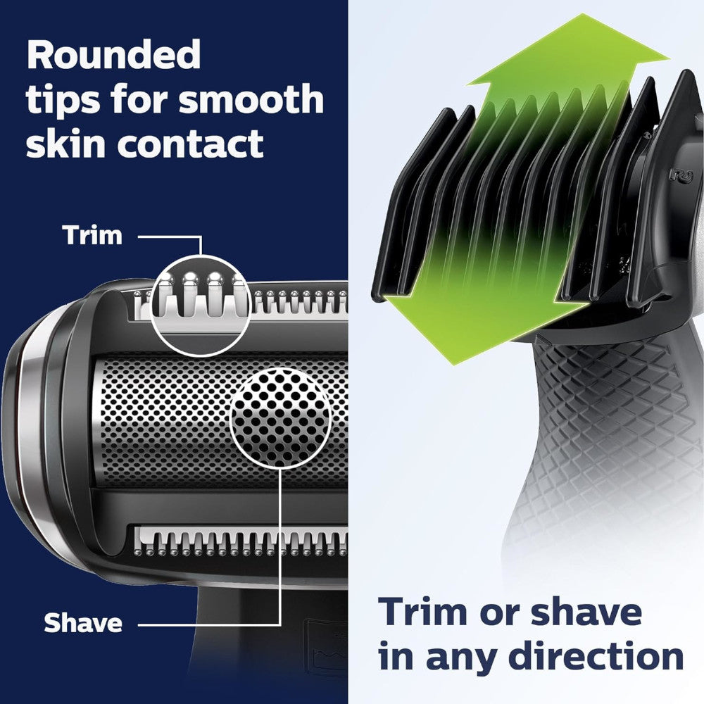 PHILIPS BG5020/15 Bodygroom Series 5000 Tondeuse à l'aine et au corps résistante à la douche