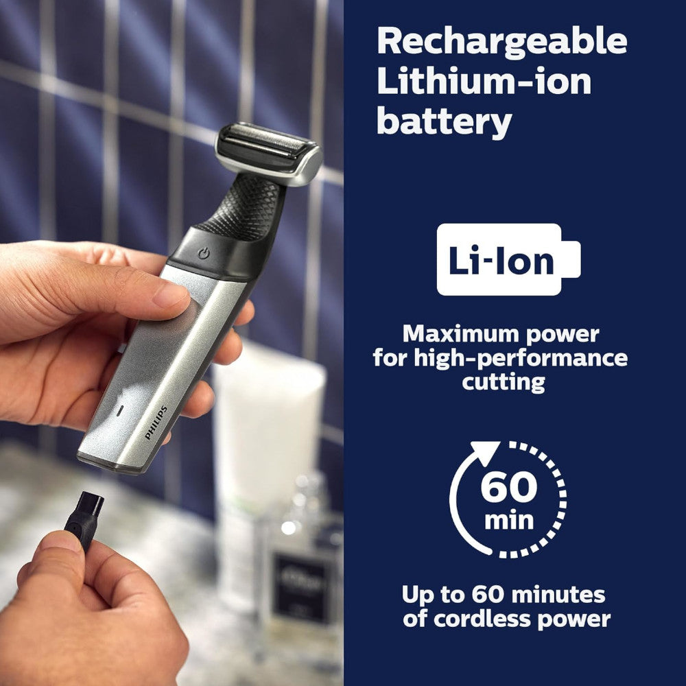 PHILIPS BG5020/15 Bodygroom Series 5000 Tondeuse à l'aine et au corps résistante à la douche