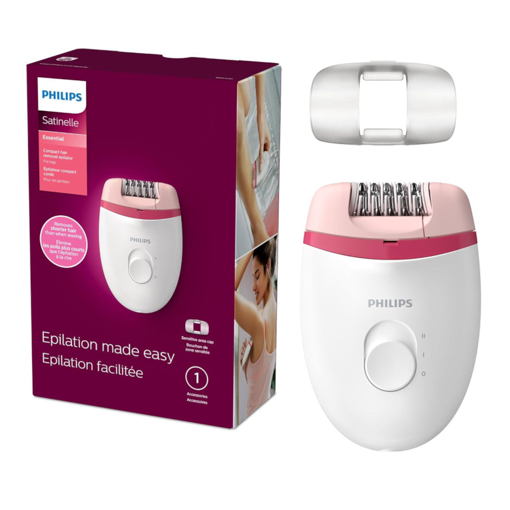 PHILIPS BRE235/04 Female Grooming Satinelle Essential Corded Compact Women's Epilator
