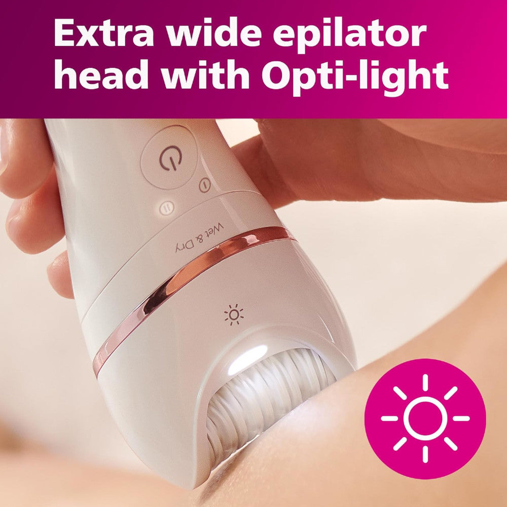 ÉPILATEUR WET DRY RECHARGE 8000