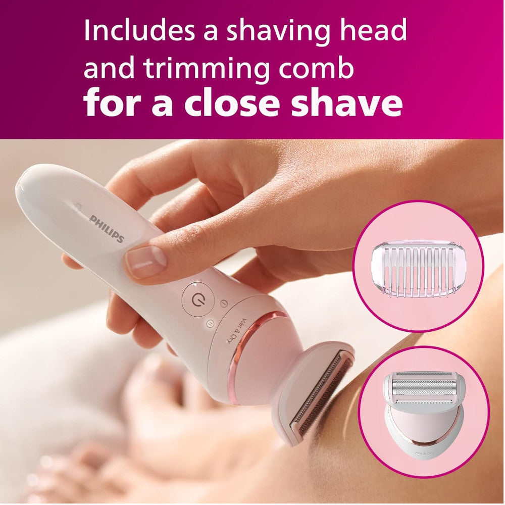 ÉPILATEUR WET DRY RECHARGE 8000