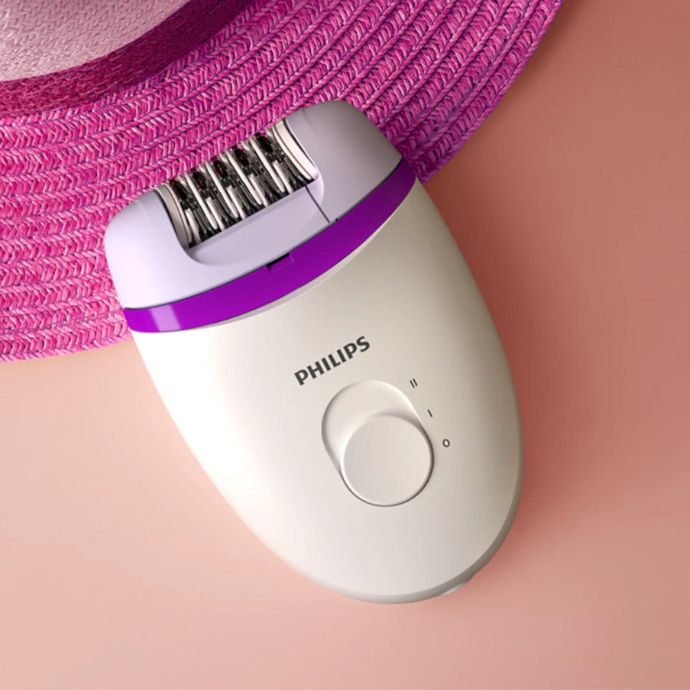 PHILIPS BRP505/00 Satinelle Essential Corded Compact Epilator With Bikini Trimmer