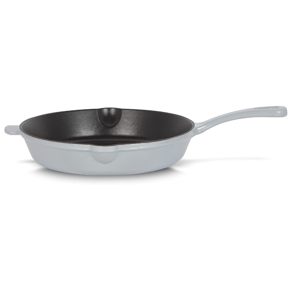 CUISINART CI22-24MGYC Poêle à frire ronde en fonte de 25 cm, gris brumeux