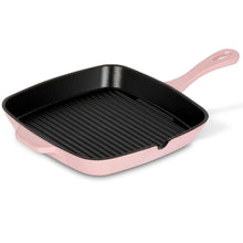 Charger l&#39;image dans la galerie, CUISINART CI30-23HRPKC Poêle à griller carrée en fonte rose rosé
