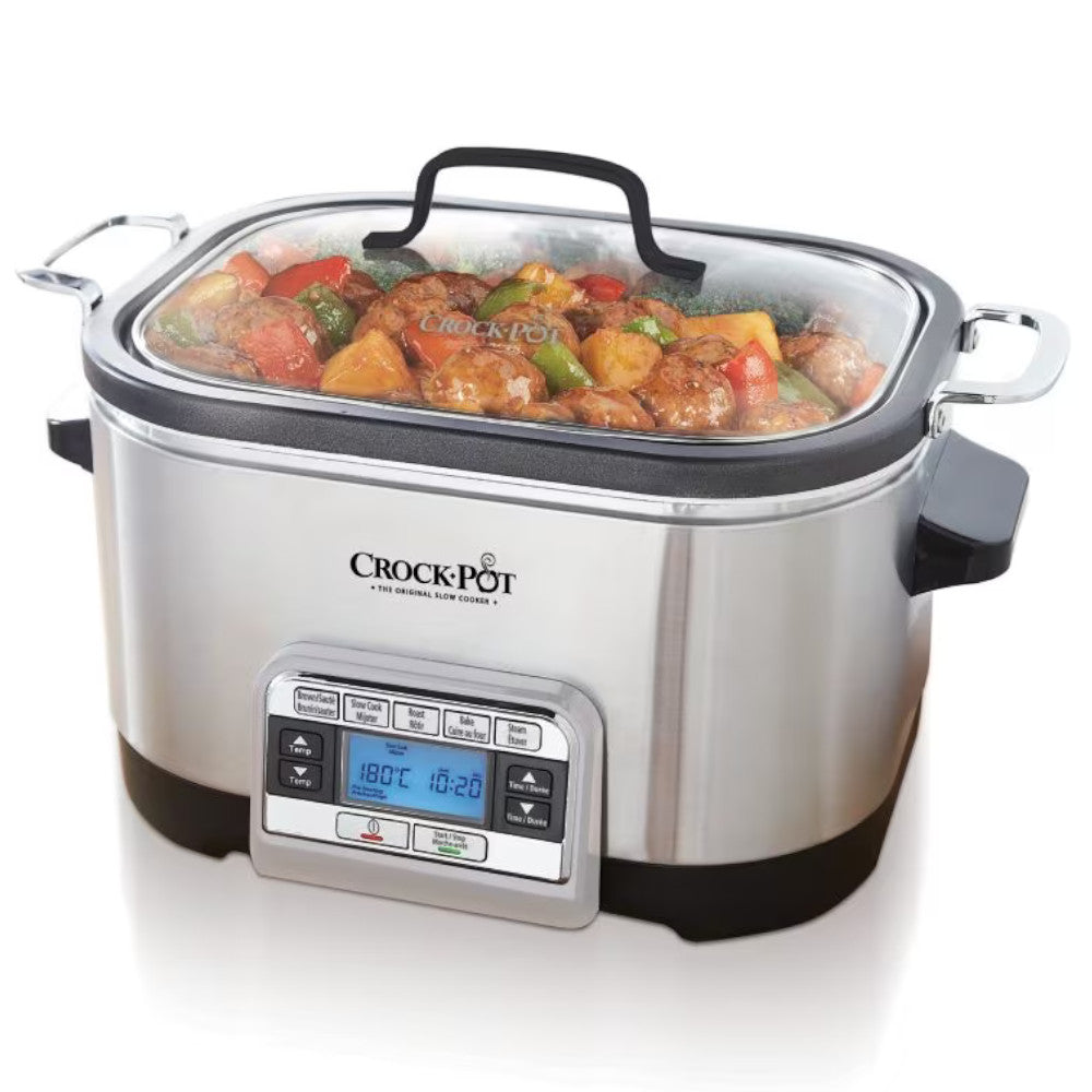 CROCK POT  6 Qt. 5-in-1 Multi-Cooker - CKCPSCMC6-033