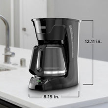 Load image into Gallery viewer, BLACK+DECKER Programmable Digital Coffeemaker - Factory Certified with Full Warranty - CM1110BC

