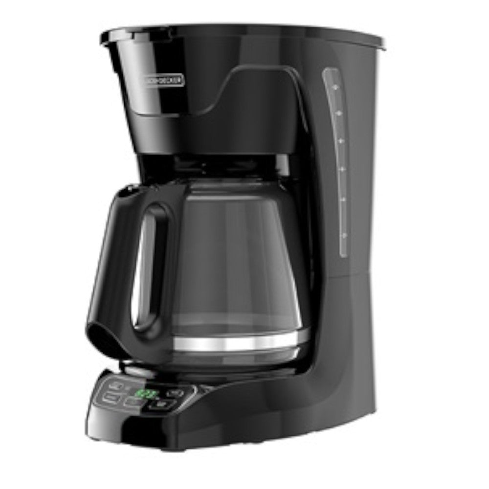 BLACK+DECKER Programmable Digital Coffeemaker - Factory Certified with Full Warranty - CM1110BC
