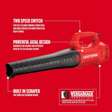 Load image into Gallery viewer, CRAFTSMAN CMEBL710 9 Amp Corded Axial Blower - Refurbished with Full Manufacturer Warranty
