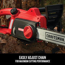 Load image into Gallery viewer, CRAFTSMAN CMECS600 Electric Chainsaw, 16-Inch, 12-Amp - Refurbished with Full Manufacturer Warranty
