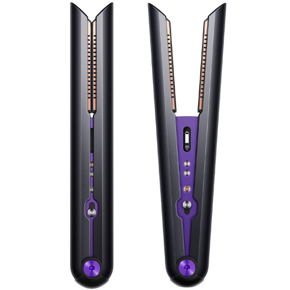 CHEVEUX LISSES VIOLET NOIR