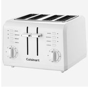 Grille-pain compact 4 tranches CUISINART CPT-142C en blanc