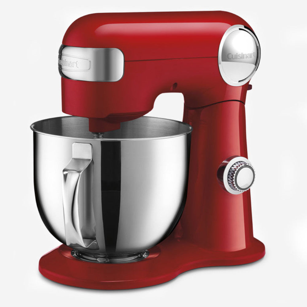 CUISINART PRECISION MASTER 5.5-QT (5.2L) STAND MIXER - RED - Refurbished with Cuisinart warranty - CSM-100R