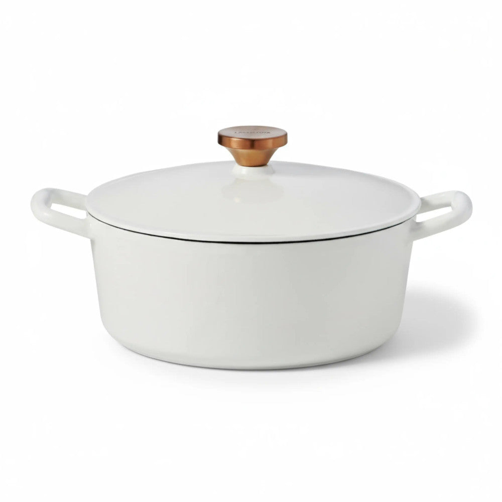 LAGOSTINA D458 Pearl Cast Iron Casserole 5.7L / 6QT