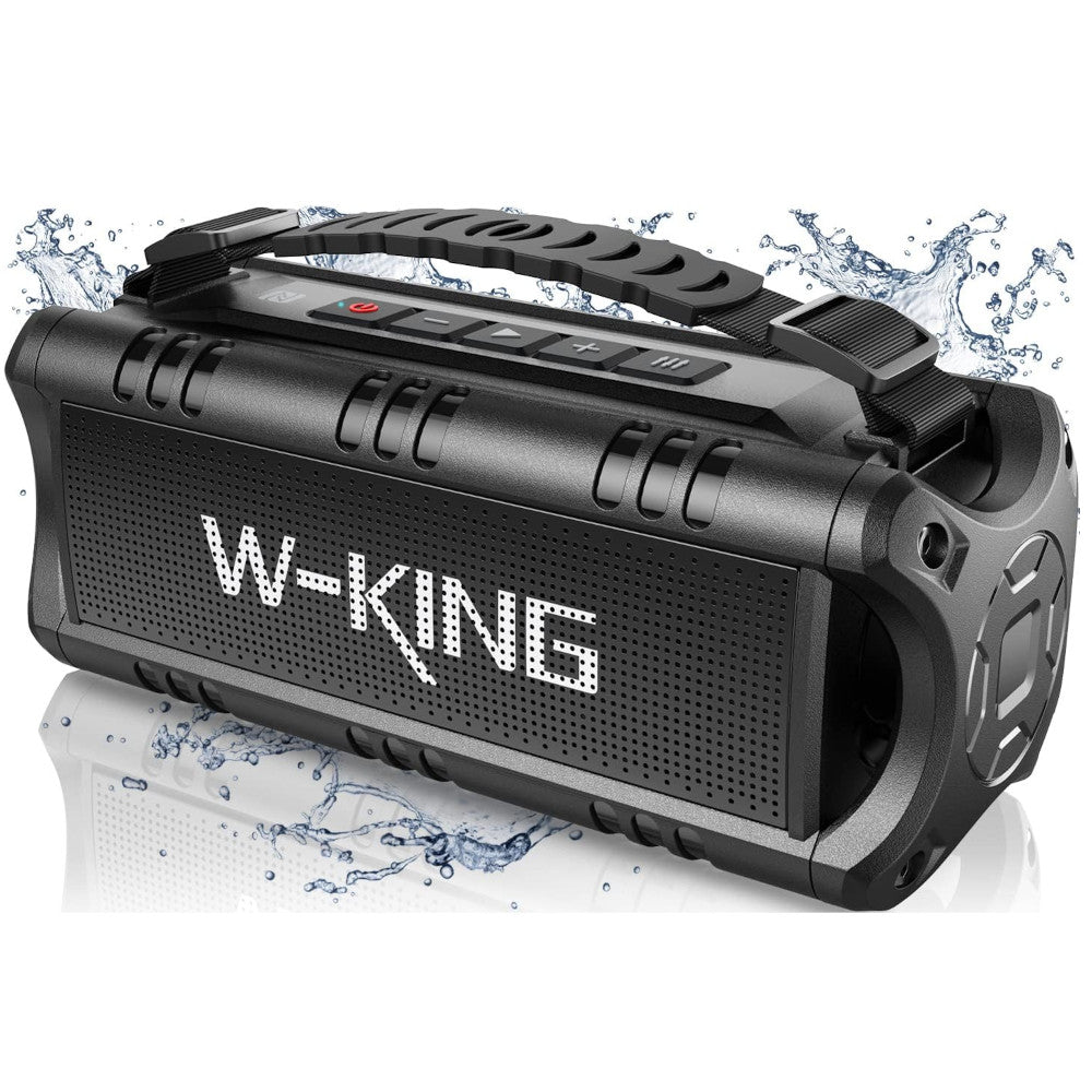 Haut-parleur Bluetooth W-KING D8MINI-1 Haut-parleurs portables puissants sans fil étanches
