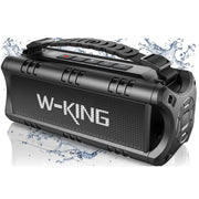 Haut-parleur Bluetooth W-KING D8MINI-1 Haut-parleurs portables puissants sans fil étanches