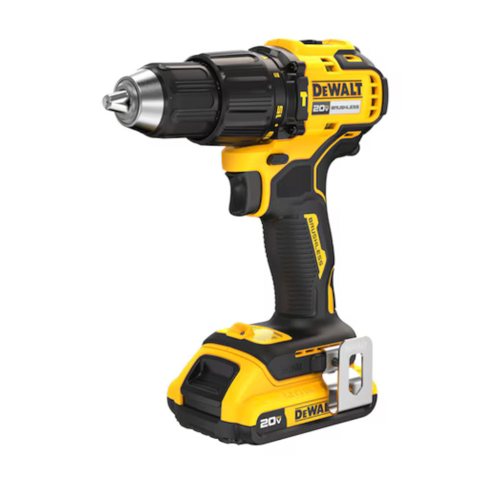 DEWALT DCD798D1 20V MAX* Brushless Cordless 1/2 in. Hammer Drill Kit - Refurbished with Dewalt Warranty