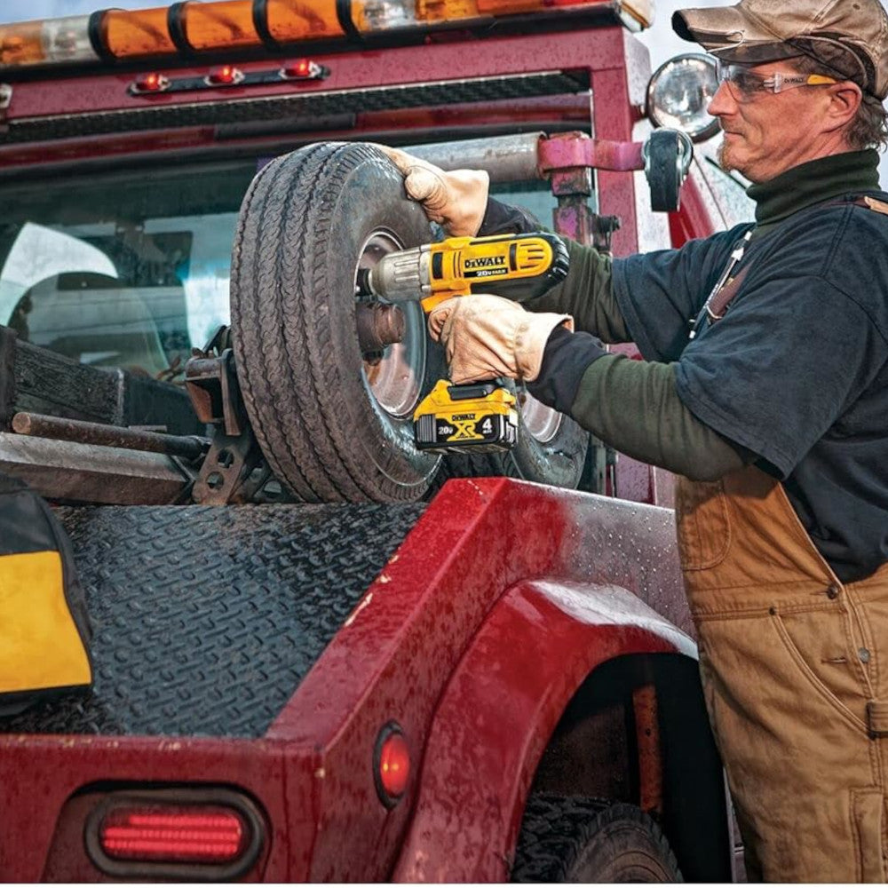 DEWALT20-volt MAX Lithium Ion 1/2-Inch High Torque Impact Wrench - Refurbished with Dewalt Warranty - DCF889M2