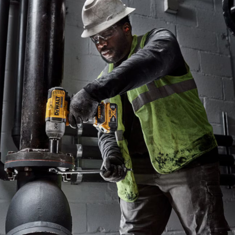 DEWALT 20V MAX XR 1/2 In. High Torque Impact Wrench Kit - Refurbished with Dewalt Warranty