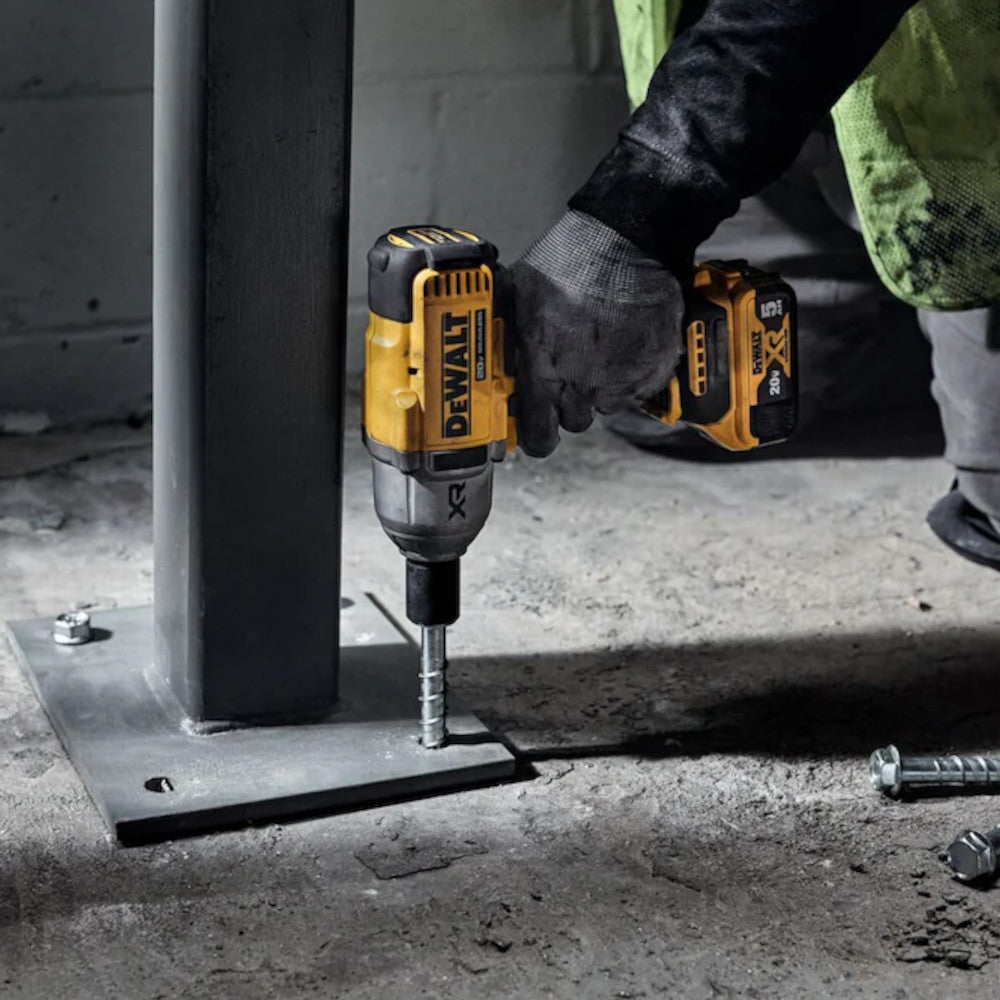 DEWALT 20V MAX XR 1/2 In. High Torque Impact Wrench Kit - Refurbished with Dewalt Warranty