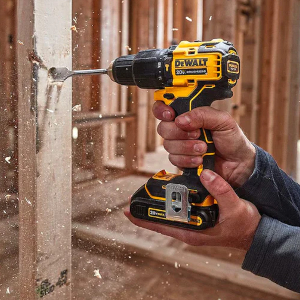 DEWALT DCK279C2 Atomic 20V Max Brushless Hammer Drill/Driver and Impact Driver Combo Kit Refurbished with Dewalt Warranty