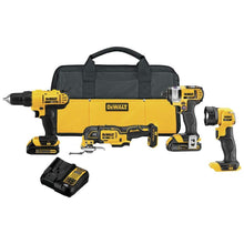 Load image into Gallery viewer, DEWALT DCK444C2 20V MAX* Cordless 4-Tool Combo Kit - Refurbished with Dewalt Warranty - DCK444C2
