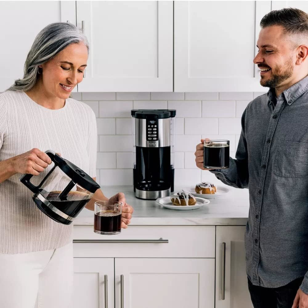 NINJA DCM201 Programmable XL 14-Cup Coffee Maker - Factory serviced with Home Essentials warranty