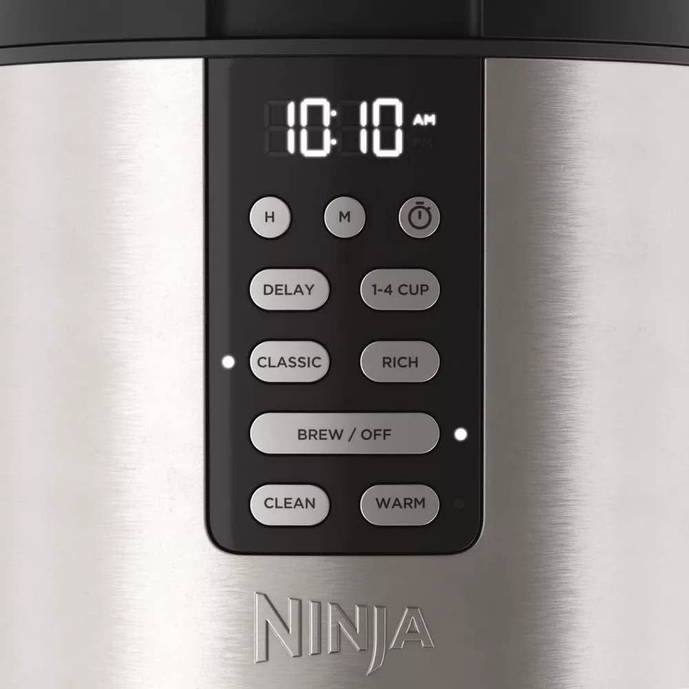 NINJA DCM201 Programmable XL 14-Cup Coffee Maker - Factory serviced with Home Essentials warranty