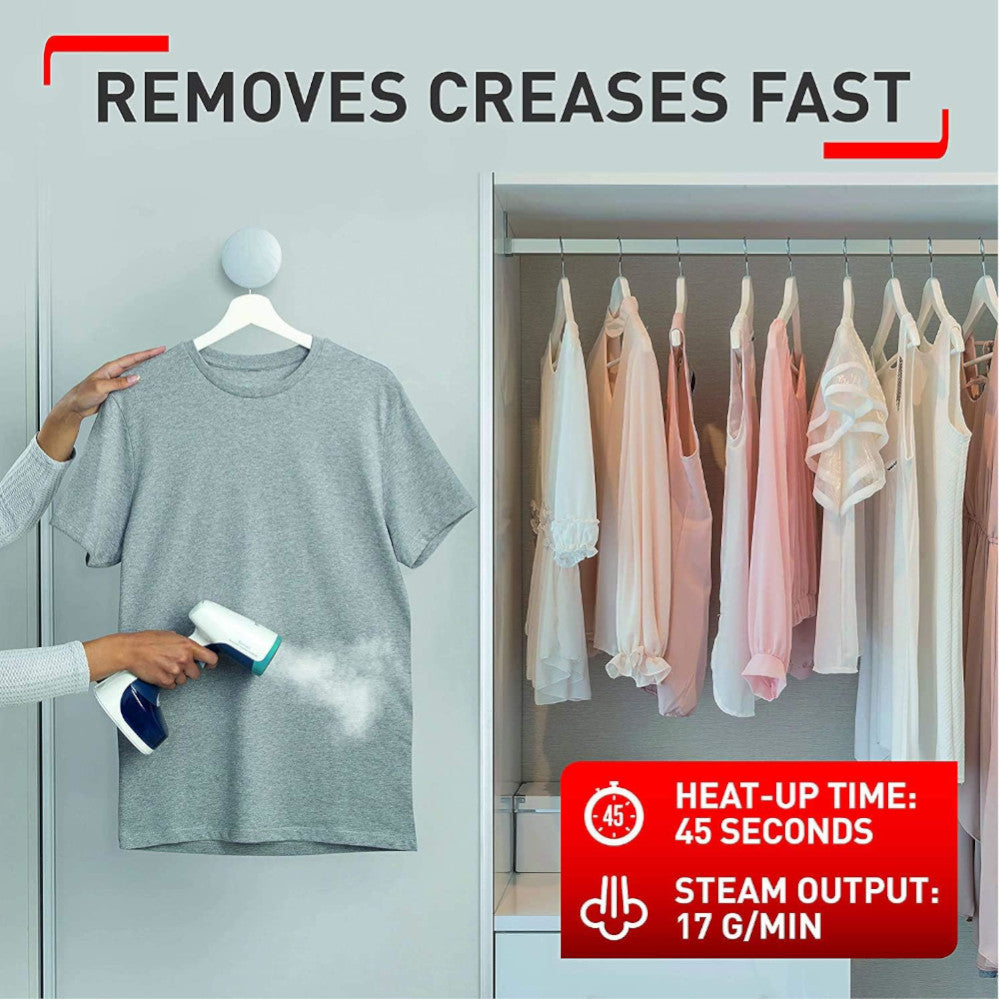 T-FAL DT7050Q2 Travel Garment Steamer - Blemished package with full warranty