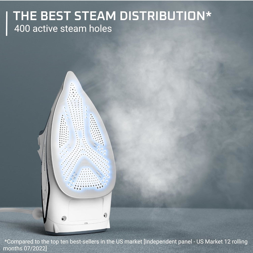 Fer à vapeur professionnel à semelle en acier inoxydable Rowenta Focus DW5280