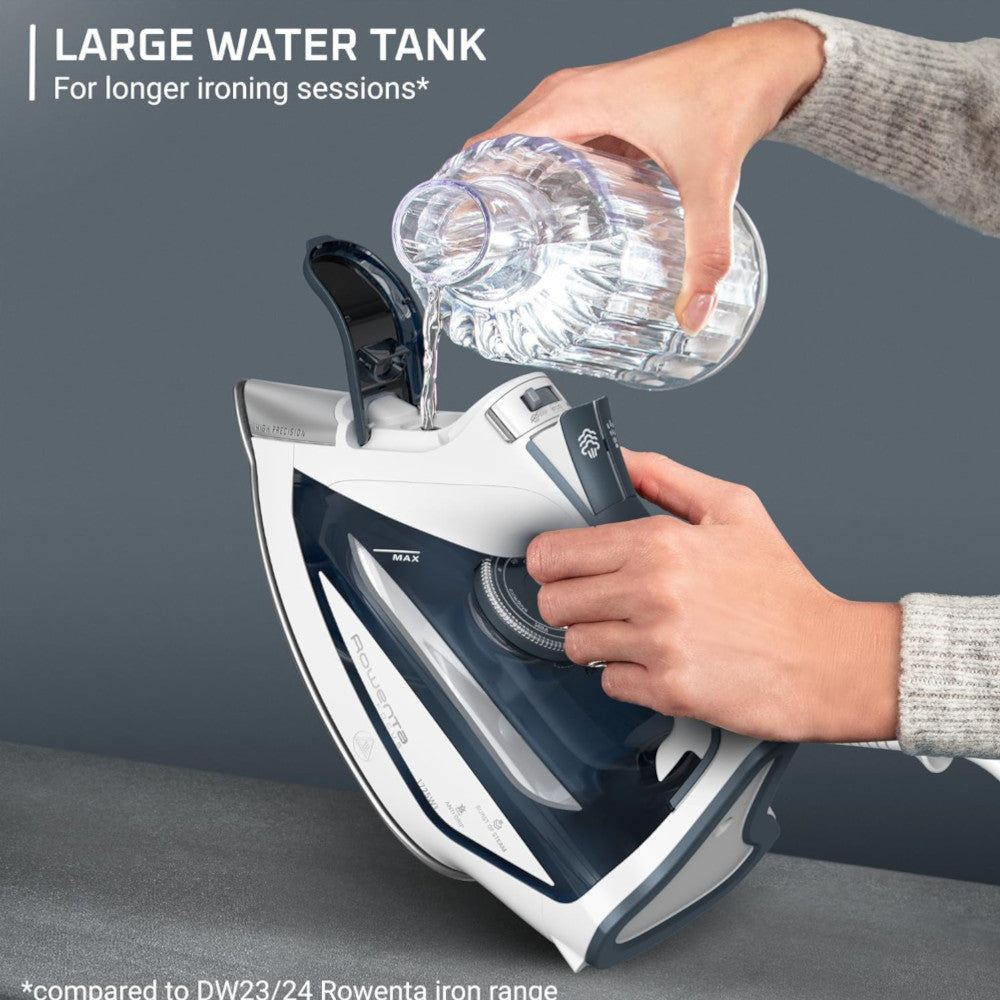 Fer à vapeur professionnel à semelle en acier inoxydable Rowenta Focus DW5280