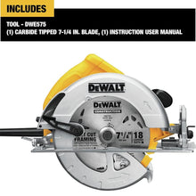 Load image into Gallery viewer, DEWALT DWE575S 7-1/4-Inch Circular Saw Refurbished with Dewalt Warranty
