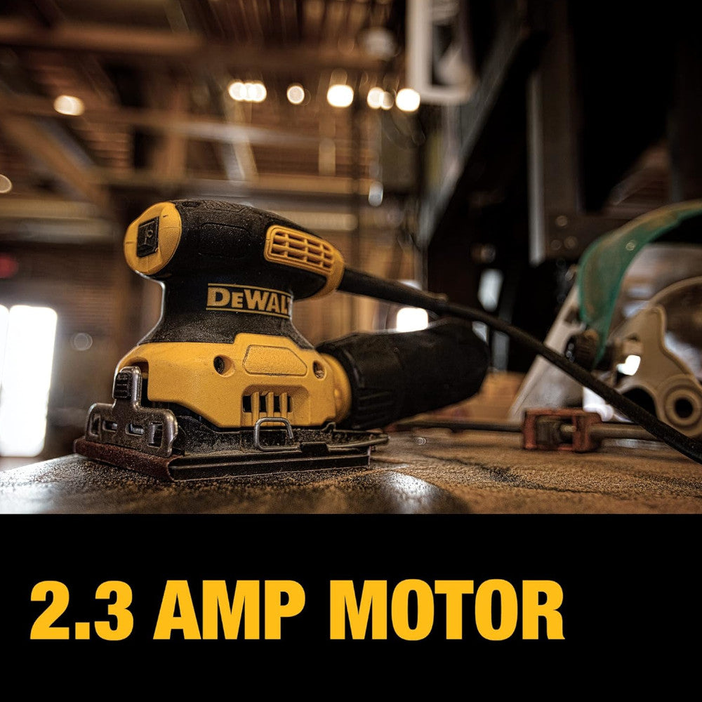 Ponceuse à main DEWALT DWE6411K, 1/4 feuille - Reconditionnée avec garantie Dewalt