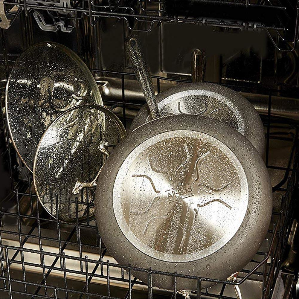 ALL-CLAD E1009264 HA1 30CM Nonstick Skillet Fry Pan With Lid