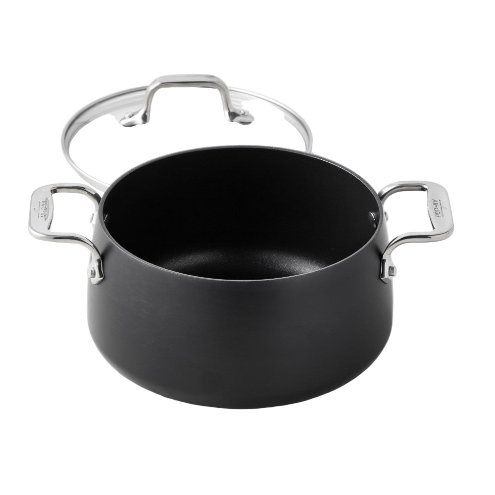 ALL CLAD E1134464 HA1 Expert Cookware Soup Pot with Lid 4 QUART