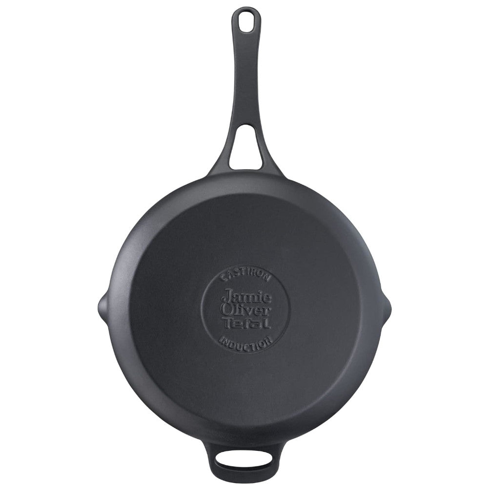 T-FAL Jamie Oliver par Tefal Poêle à Frire en Fonte Émaillée Premium 28 cm - E2130655