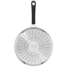 Charger l&#39;image dans la galerie, T-FAL E3033344 Jamie Oliver Quick &amp; Easy Stainless Steel 25cm Induction Saute Pan With Glass Lid
