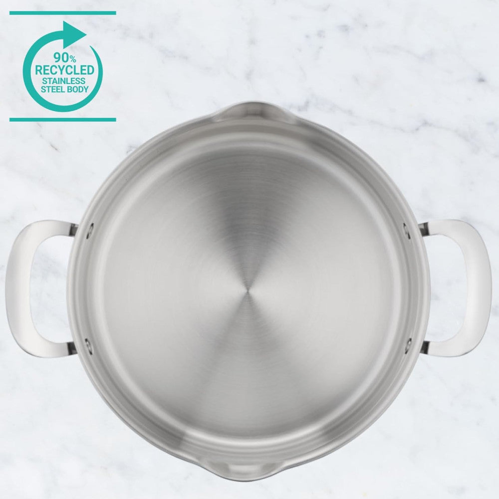 Cocotte Jamie Oliver T-FAL E3114475 20 cm avec couvercle égouttoir