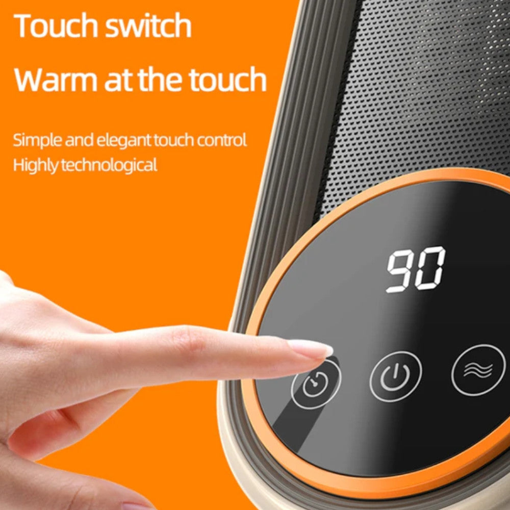 FAN HEATER E68S PTC Ceramic Heater With Remote Control