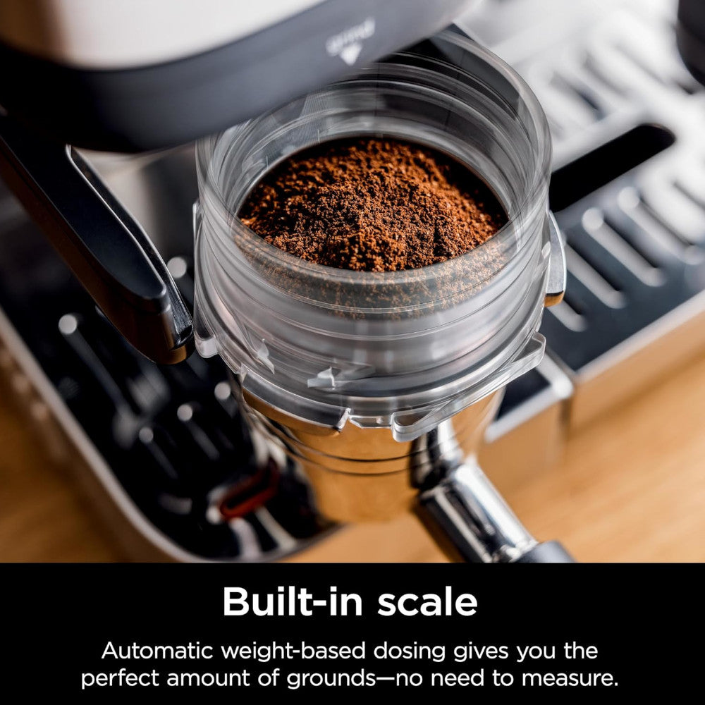 NINJA ES601C Espresso Luxe Premier Series Drip Coffee Maker and Rapid Cold Brew - Factory serviced with Home Essentials warranty