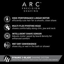 Load image into Gallery viewer, PANASONIC ARC3 Electric Razor for Men with Pop-Up Trimmer - Refurbished with Home Essentials warranty - ESLT67
