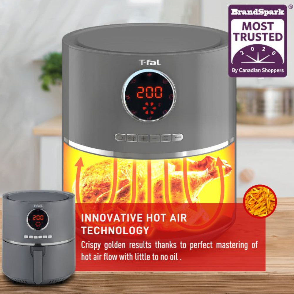 T-FAL Ultra Air Fryer 4.2L Digital - Blemished package with full warranty - EY111B50