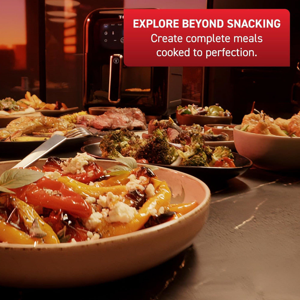 Friteuse à air infrarouge T-FAL EY8228U0, technologie de chauffage infrarouge de qualité supérieure - Emballage défectueux avec garantie complète