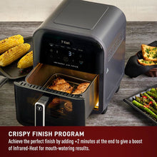 Charger l&#39;image dans la galerie, T-FAL EY823BU0 Infrared Air Fryer, Premium Infra-heat Technology - Blemished package with full warranty
