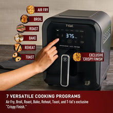 Charger l&#39;image dans la galerie, T-FAL EY823BU0 Infrared Air Fryer, Premium Infra-heat Technology - Blemished package with full warranty
