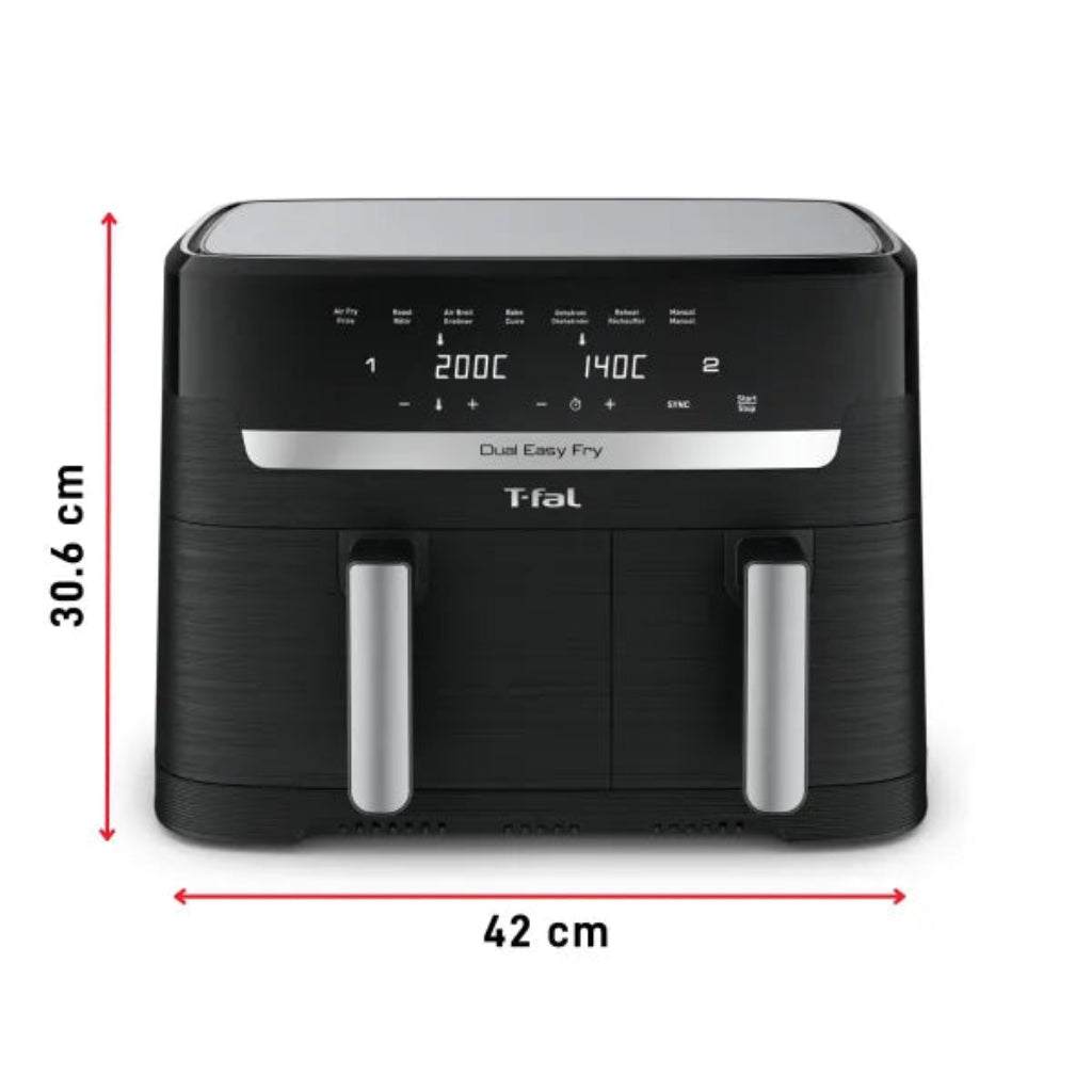 Friteuse à air double tiroir 8,3 L 7 en 1