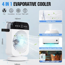 Charger l&#39;image dans la galerie, YOUNGTREE F8 USB Portable Air Conditioner Fan
