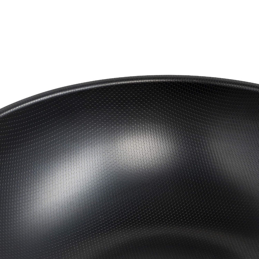 SUPOR FC34T12C 34cm Carbon Steel Wok with Lid